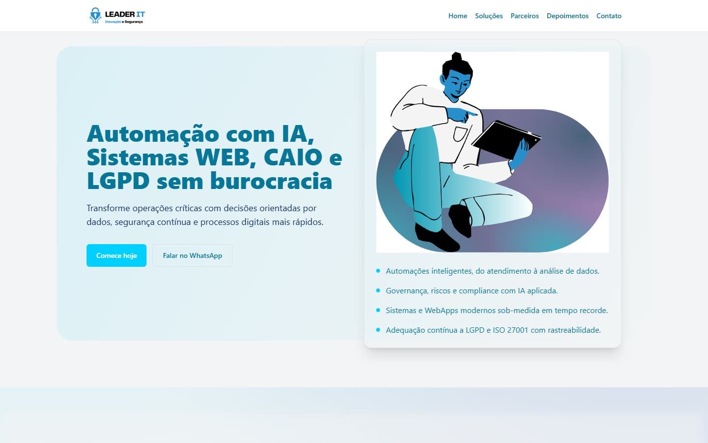 LeaderIT, captura 1 de 5